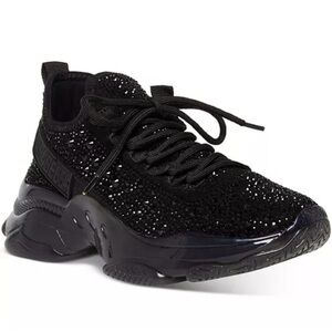 Steve Madden
Women's Maxima Rhinestone-Trim Trainer Sneakers